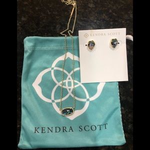 Kendra Scott Elisa Abilone Set